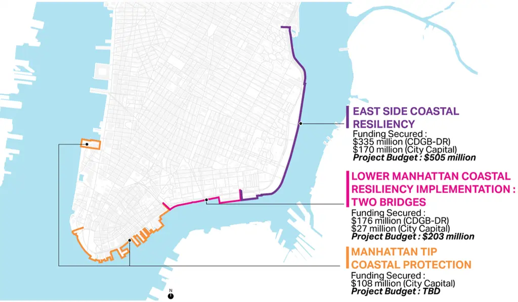 First phase of Bjarke Ingels' BIG U storm protection system begins ...