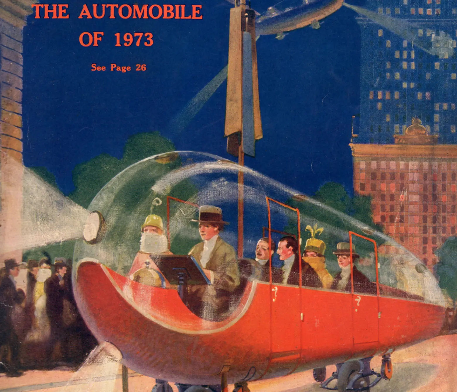 In 1923, scientists thought flying cars would solve NYC’s traffic snarls by 1973