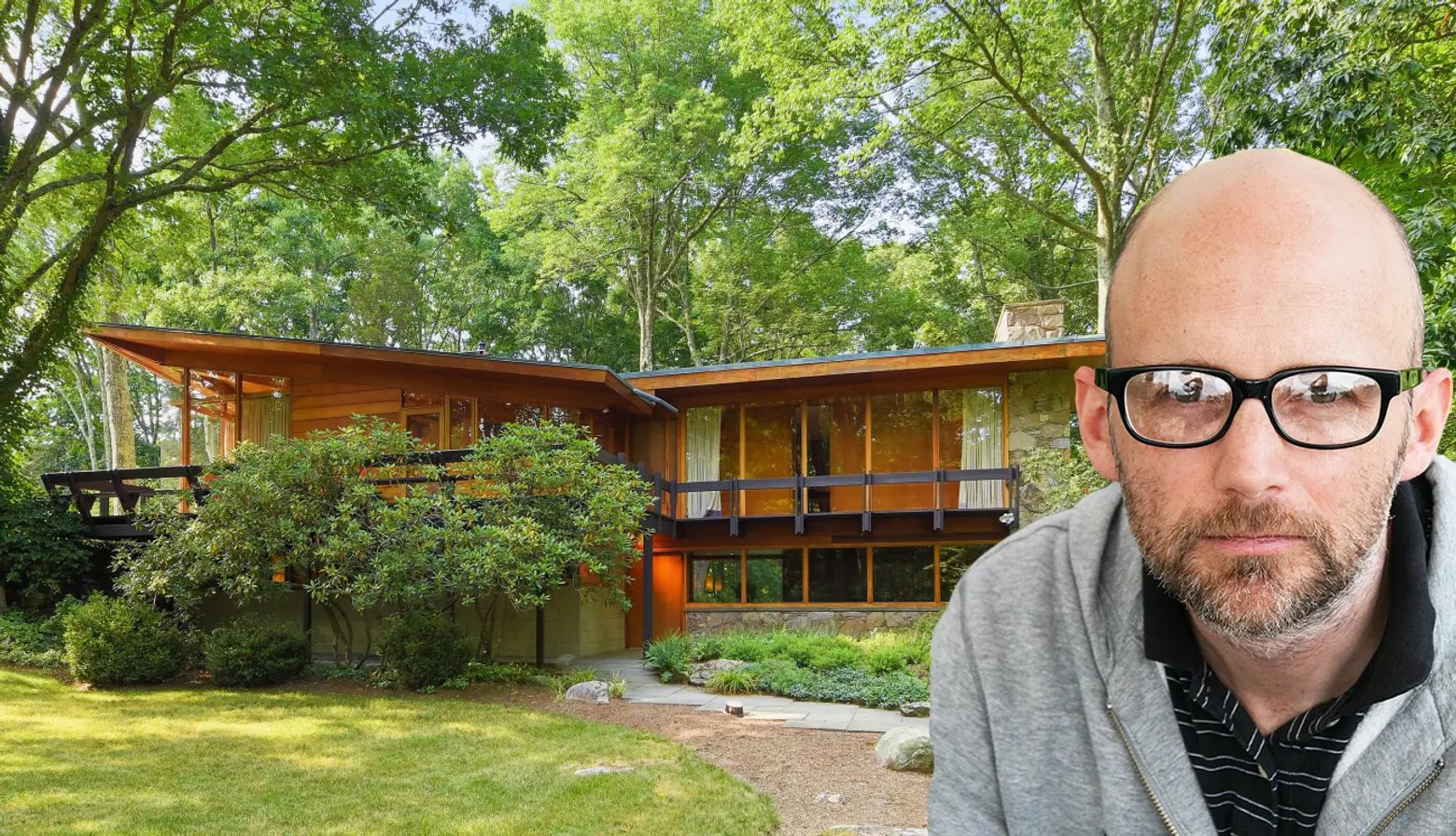 Moby lists Westchester midcentury stunner for $1.3M with a promise to donate proceeds