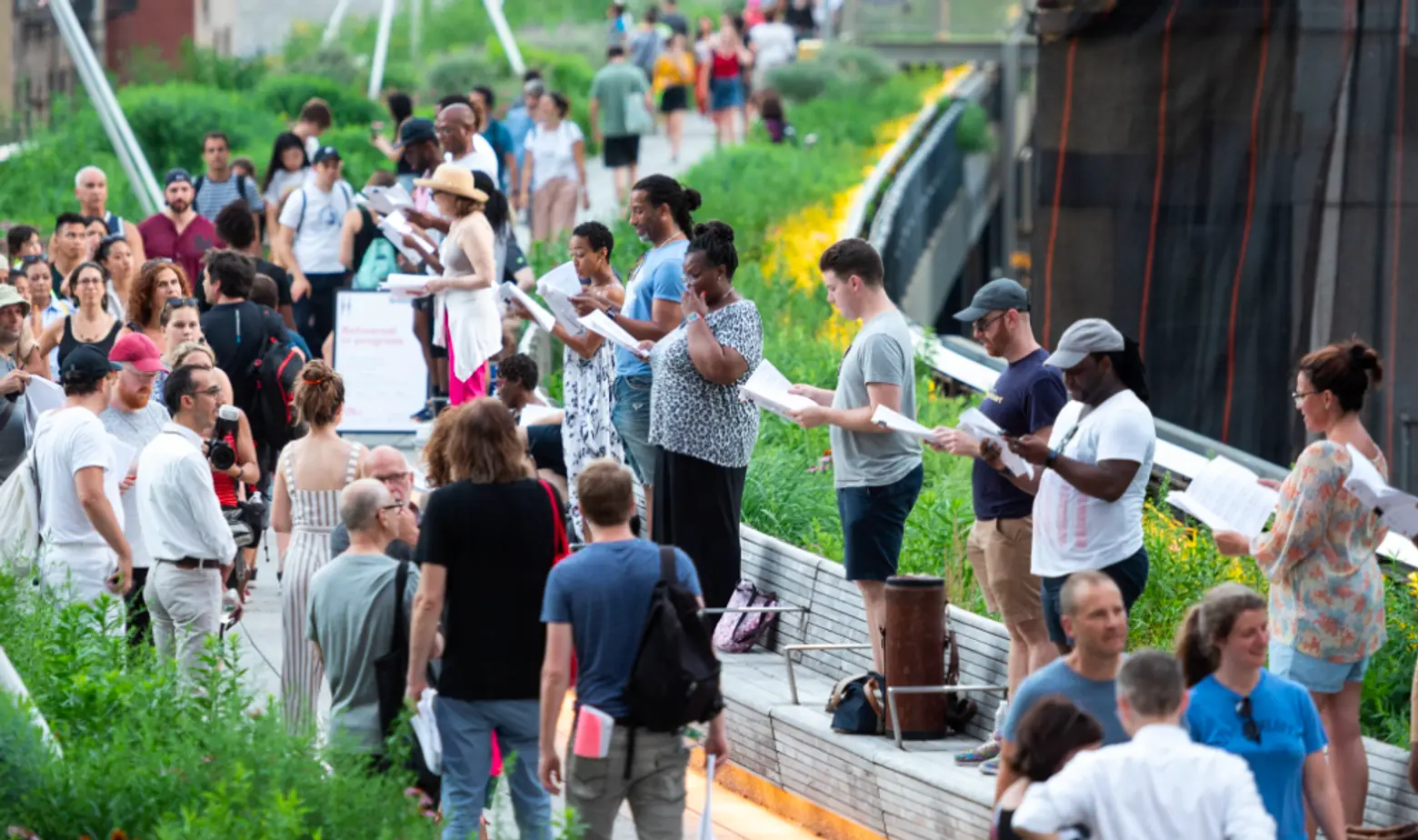 This fall, 1,000 New Yorkers will perform an ‘opera’ on the High Line
