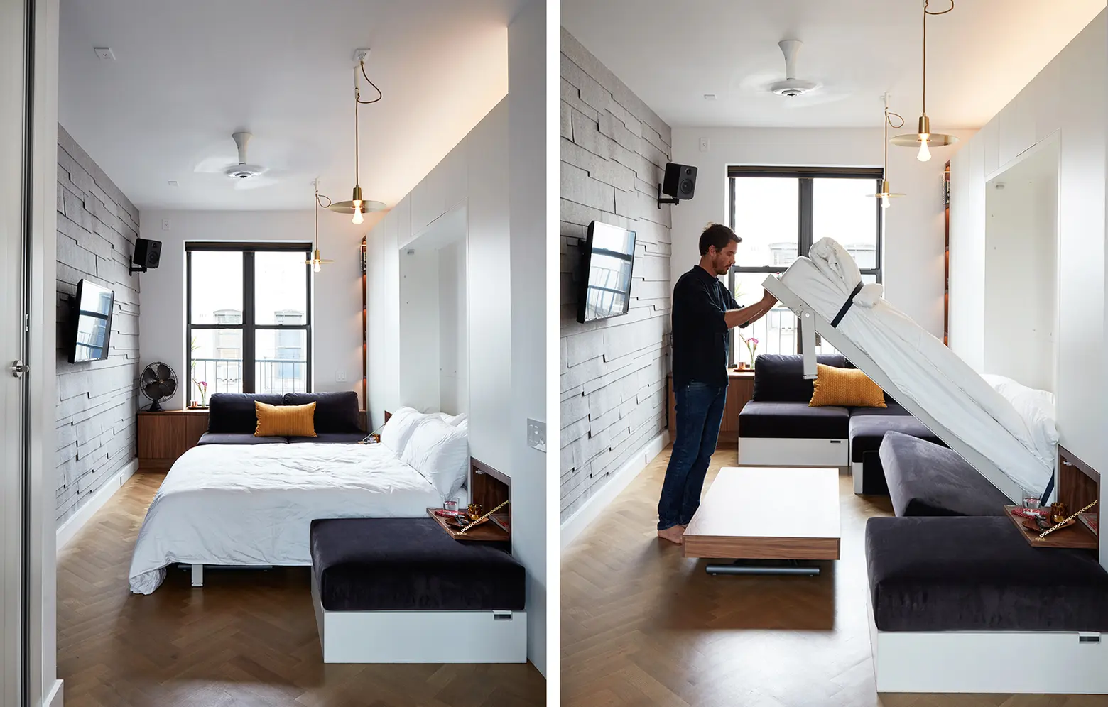Small living advocate Graham Hill lists his 350-square-foot Soho micro apartment for $750K