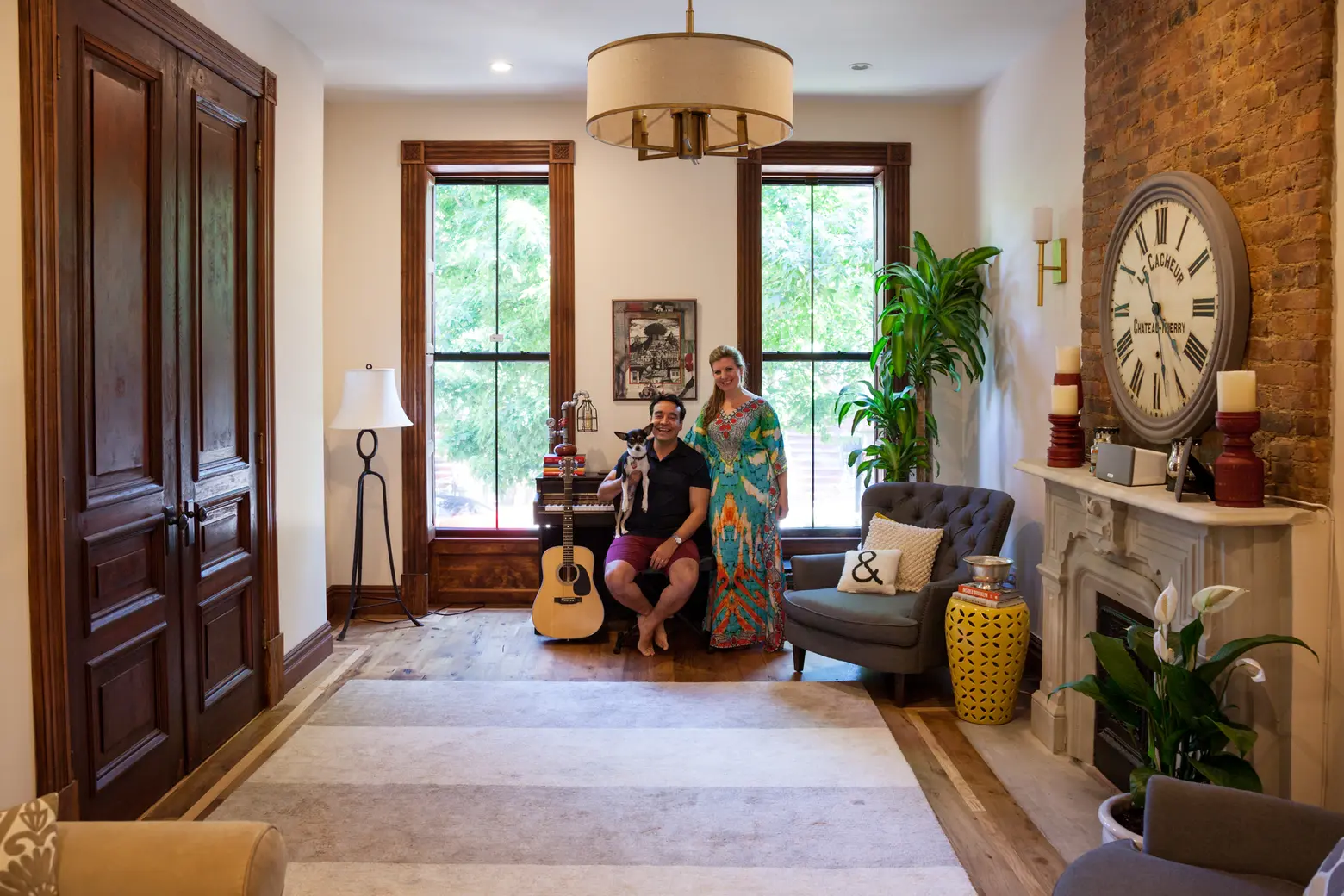 Our 2,500sqft: New homeowners Mark and Lauren take us inside their relaxed Bed-Stuy brownstone