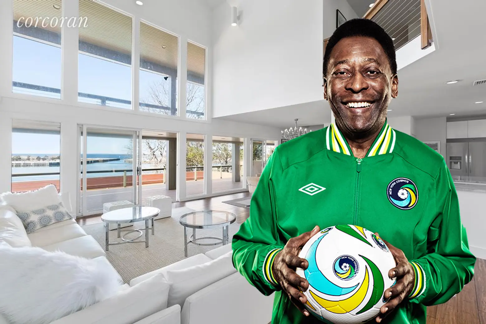 Bought for $156K in ’79, soccer legend Pelé’s East Hampton beach house sells for $2.85M