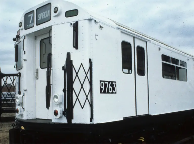 In 1981 the MTA rolled out 7,000 pure white subway cars to curb graffiti and guess what happened next