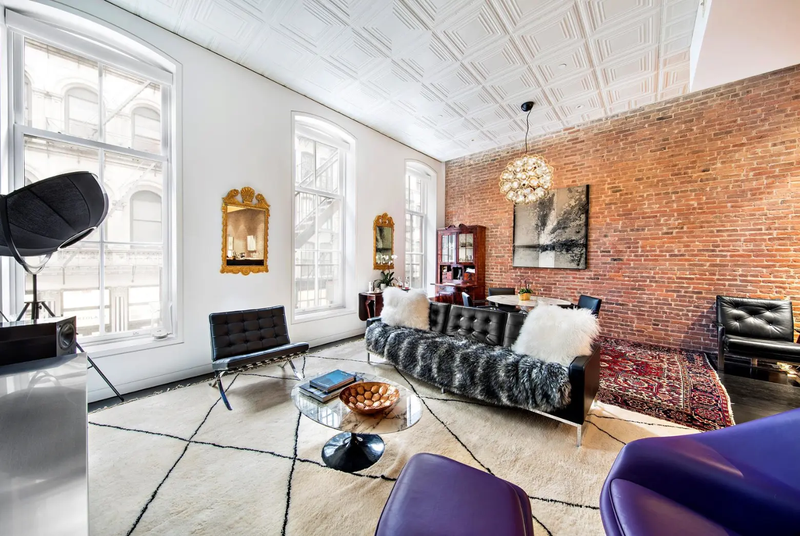 $10K per month rent seems fitting for this photo-ready Tribeca loft