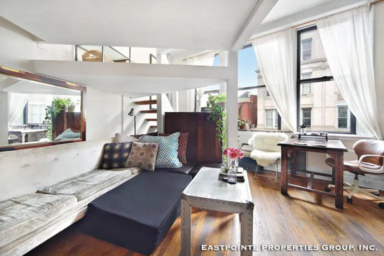 Compact Greenwich Village studio with sleeping loft asks $850,000