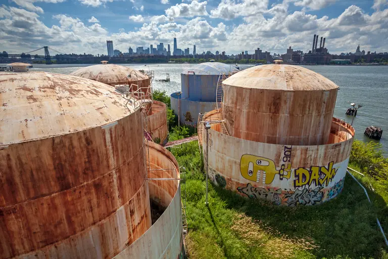 Behind the scenes at Williamsburg’s abandoned Bayside Oil Depot, set to be NYC’s next public park