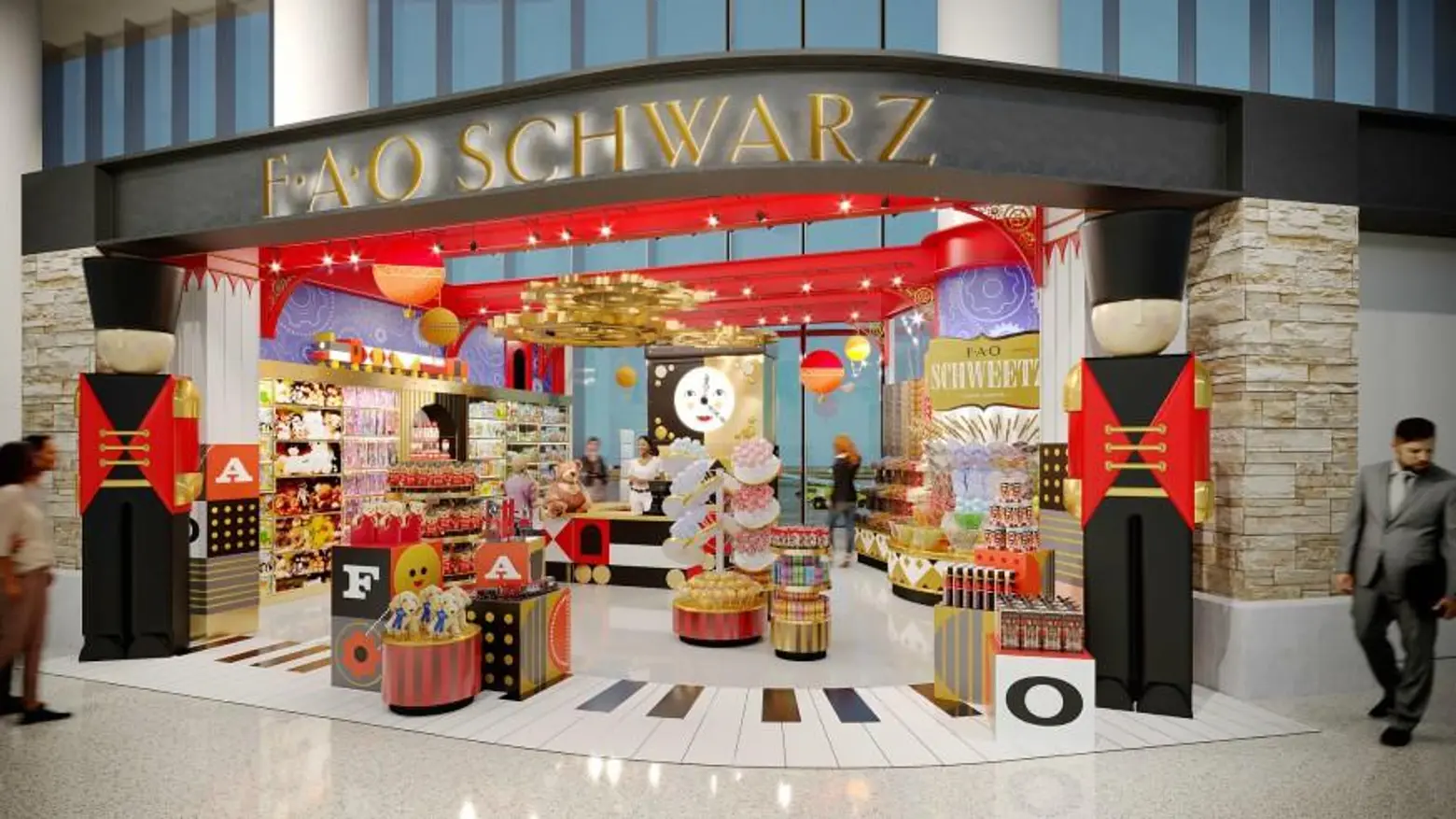 FAO Schwarz Opens Again in Manhattan's Rockefeller Center - Bloomberg