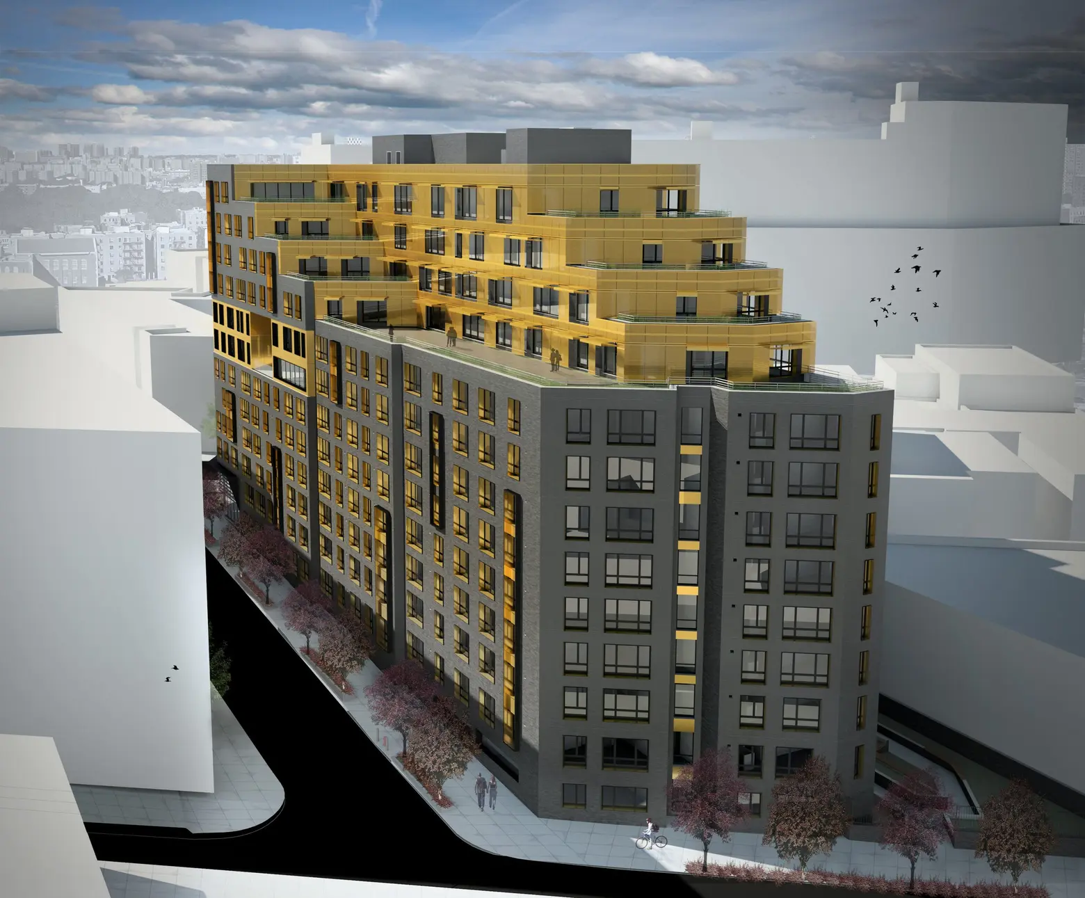 MLK Plaza Apartments, Mott Haven, Magnusson Architecture and Planning, 869 East 147th Street