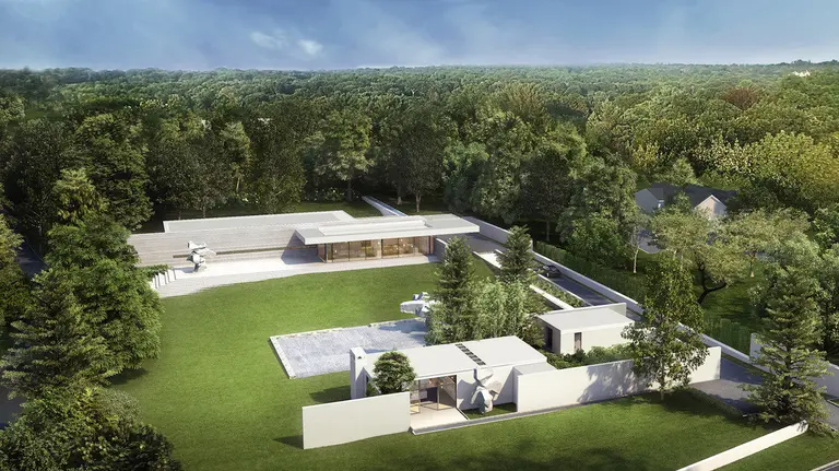 Storied Philip Johnson house in New Canaan, CT asks $7.7M, including plans for a modern mansion
