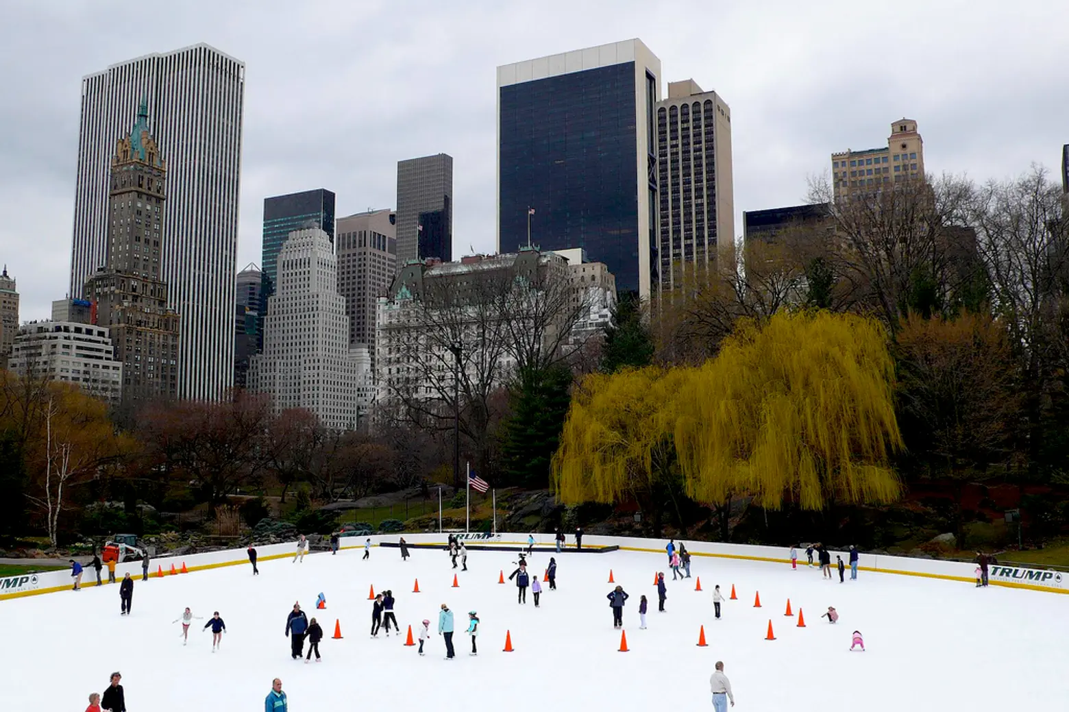 Trump-operated ice rinks in Central Park to stay open for rest of season