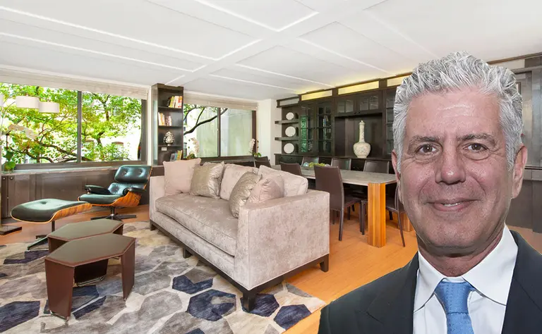 Anthony Bourdain’s Upper East Side apartment is asking $3.7M
