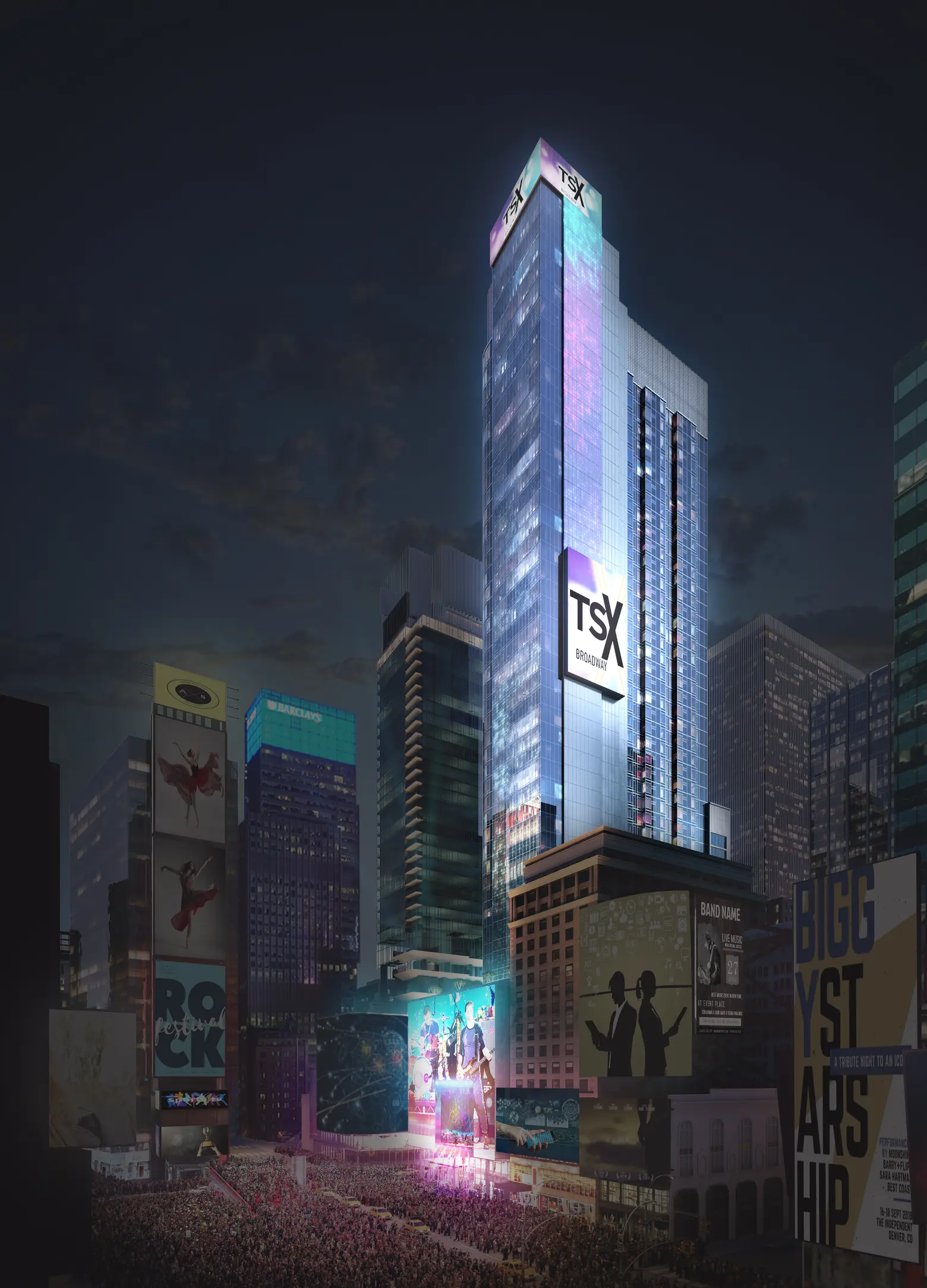 TSX Broadway, Times Square, L & L Holding Co.
