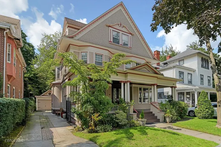 $3M Victorian gem in Prospect Park South is blessed with gorgeous details and outdoor space