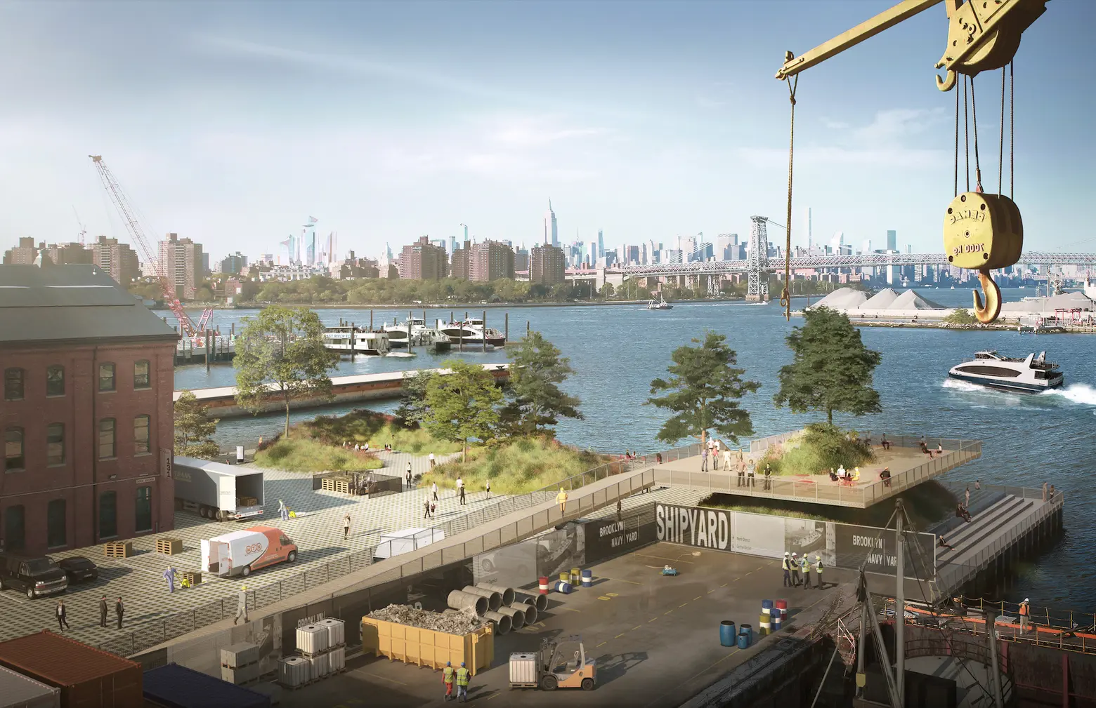 New renderings for Brooklyn Navy Yard’s 5 million square feet of vertical manufacturing space