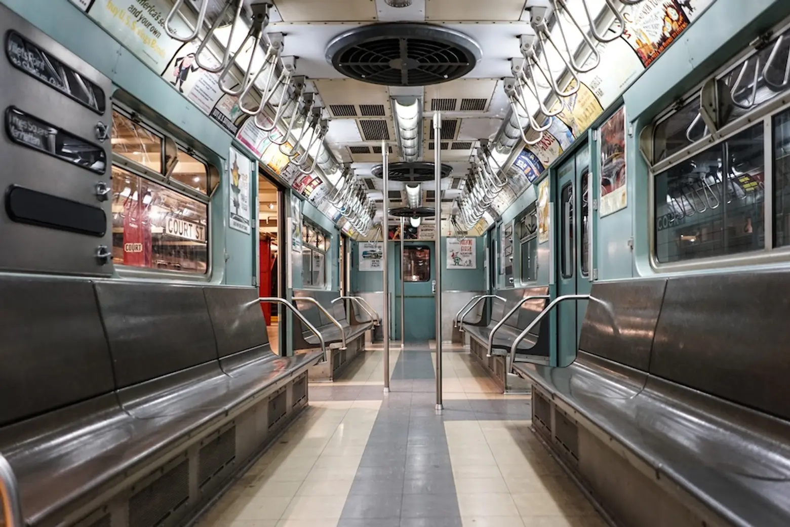 new york transit museum, subway car