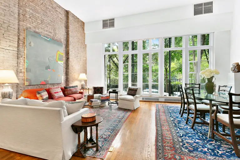 For $4.8M, this Gramercy co-op comes with a 21-foot-long veranda and a coveted key to the park