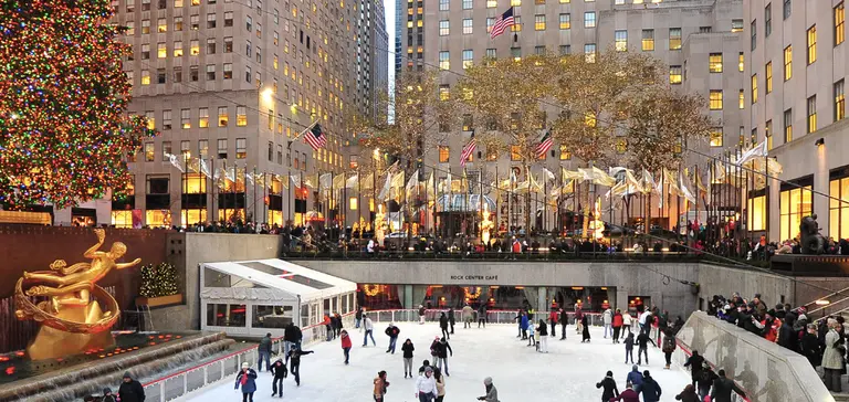 Rockefeller Center ice skating rink opens Monday
