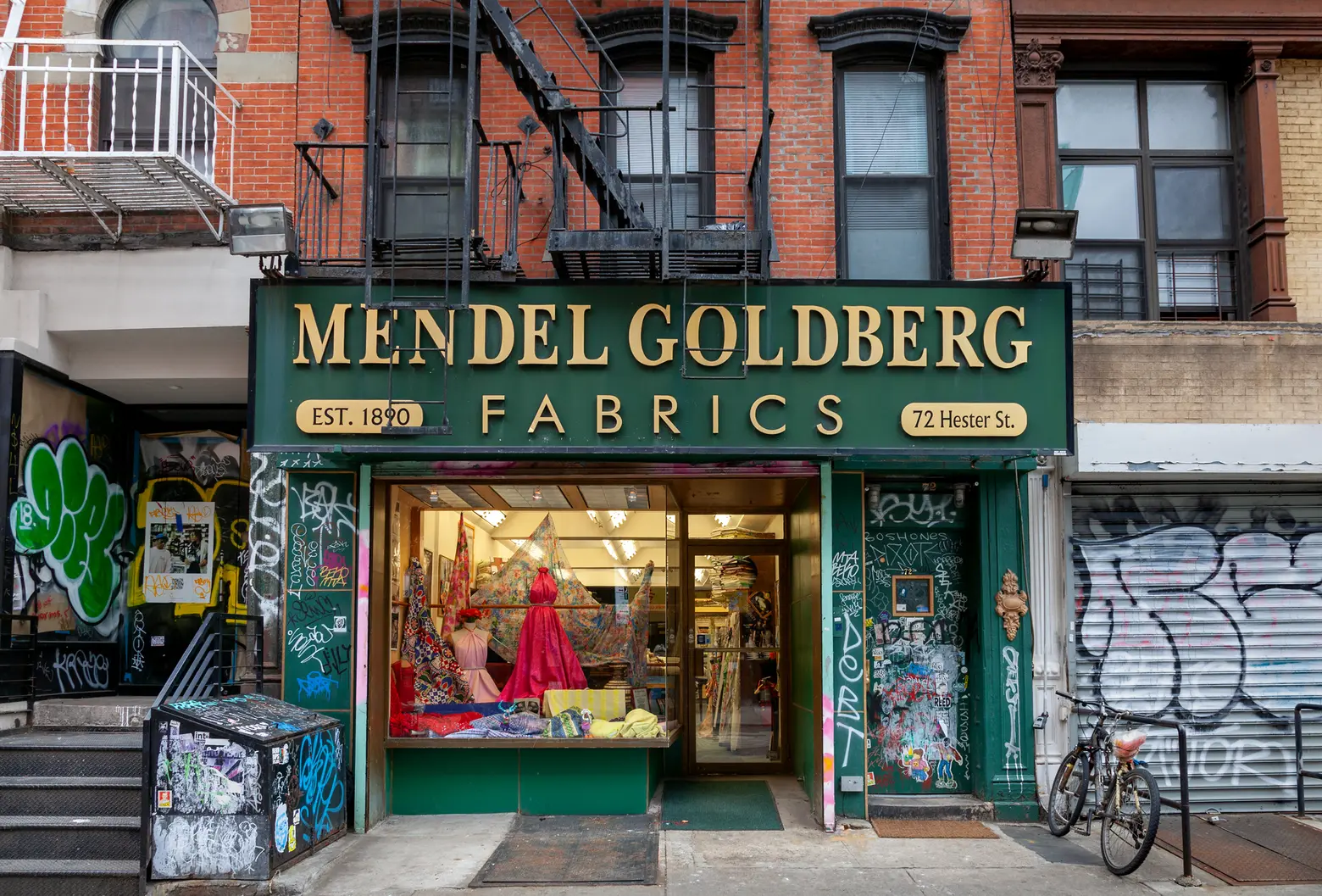 Mendel Goldberg Fabrics, Lower East Side fabric store, NYC fabric store