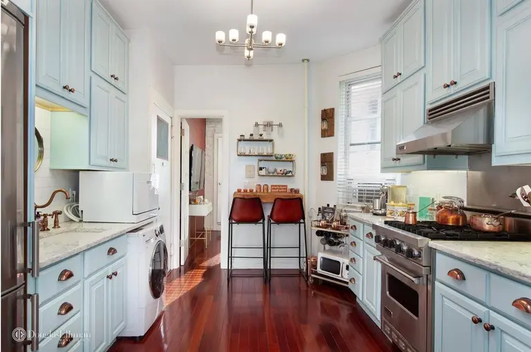 A pastel kitchen takes the cake at this sweet East Village co-op, asking $550K