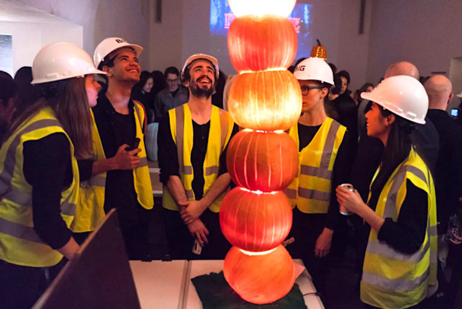To kick off Halloween weekend, watch NYC architects face off in a pumpkin-carving contest