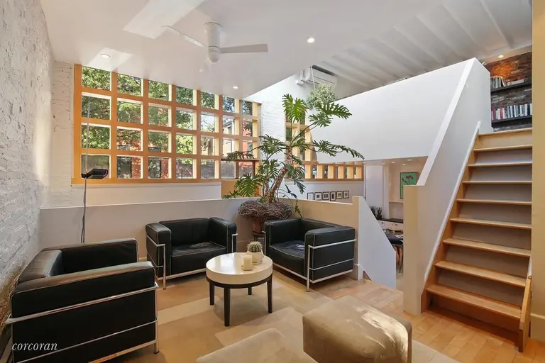 Contemporary ‘upside down’ townhouse in Boerum Hill asks $1.6M