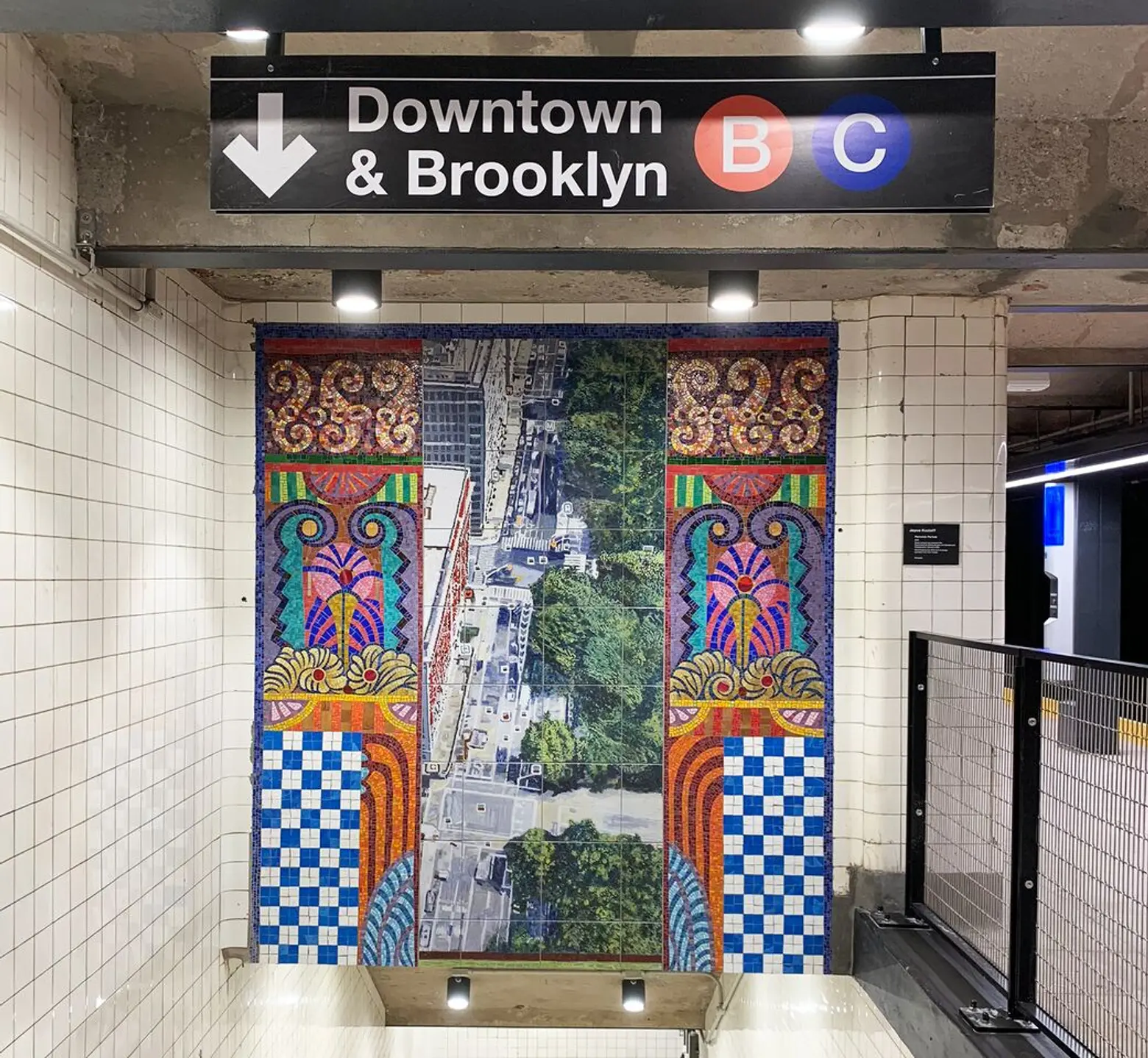 86th street, joyce kozloff, nyc subway art