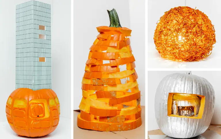 See how NYC’s top architecture firms carved their Halloween pumpkins
