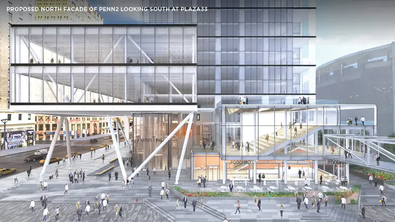 Vornado releases new renderings of $200M Penn Plaza redevelopment