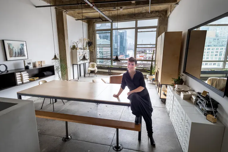 My 850sqft: Graphic designer Ksenya turned a raw Williamsburg loft into an industrial-chic oasis