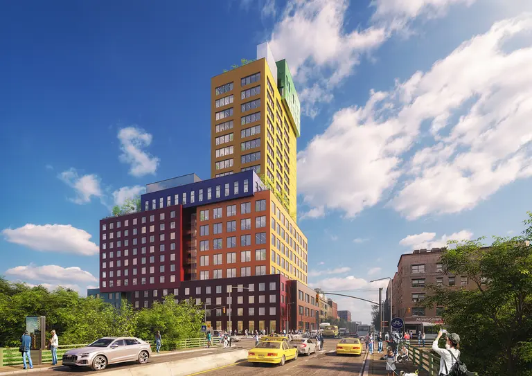 MVRDV’s vibrant ‘vertical village’ hotel breaks ground in Washington Heights