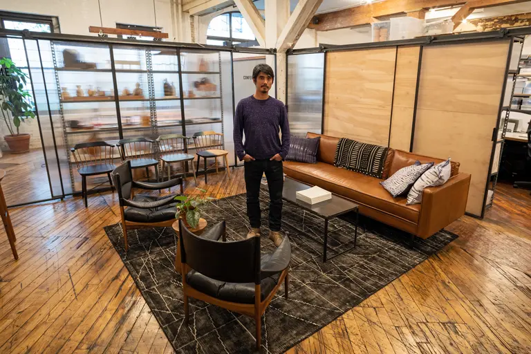 Where I Work: Jun Aizaki’s architecture and design firm CRÈME gets creative in Williamsburg