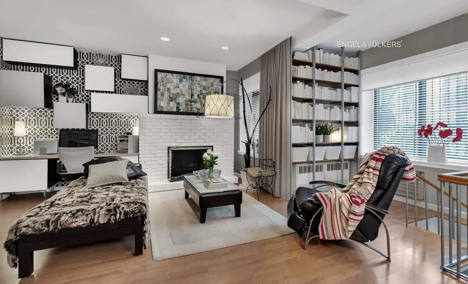 For $900K, this Yorkville co-op offers two floors, a clever layout, and a private backyard