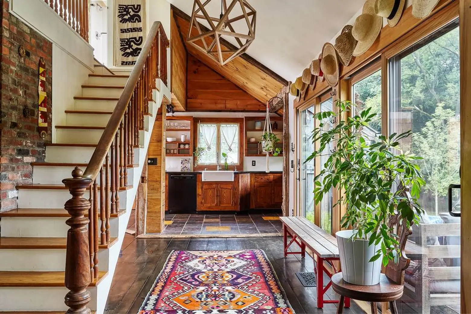 Spend a winter weekend in this boho-chic Hudson Valley cabin for $200/night