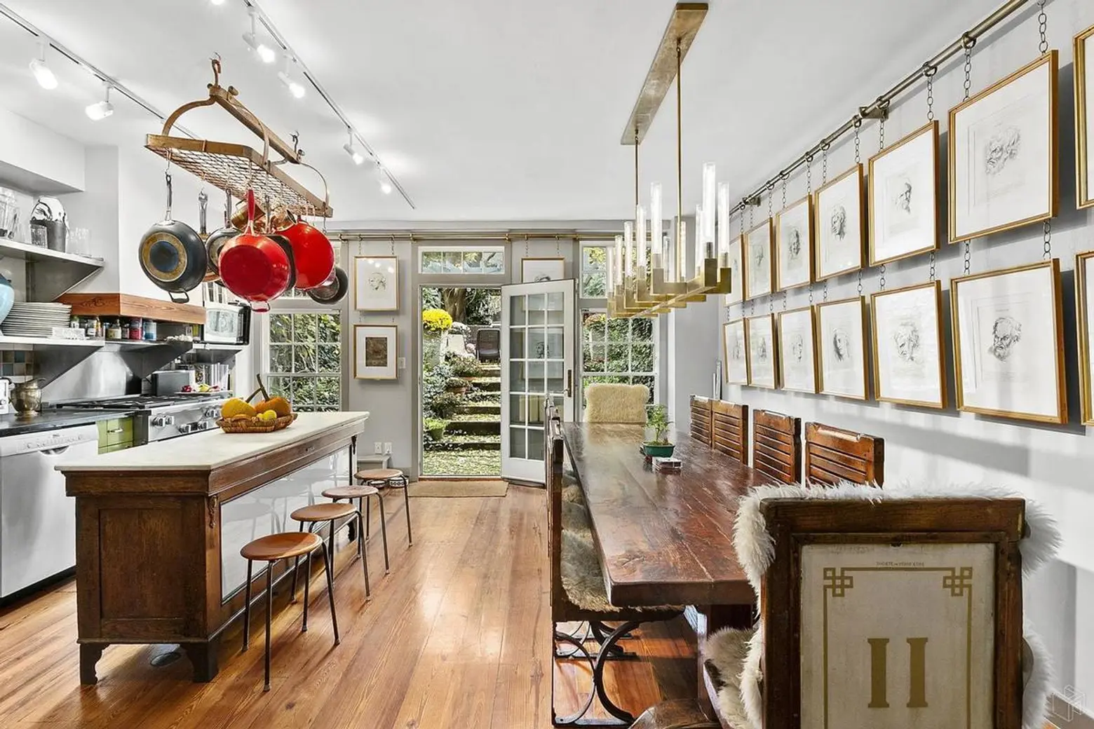 This $8M Chelsea townhouse has a soap opera past, a new renovation, and a flexible future
