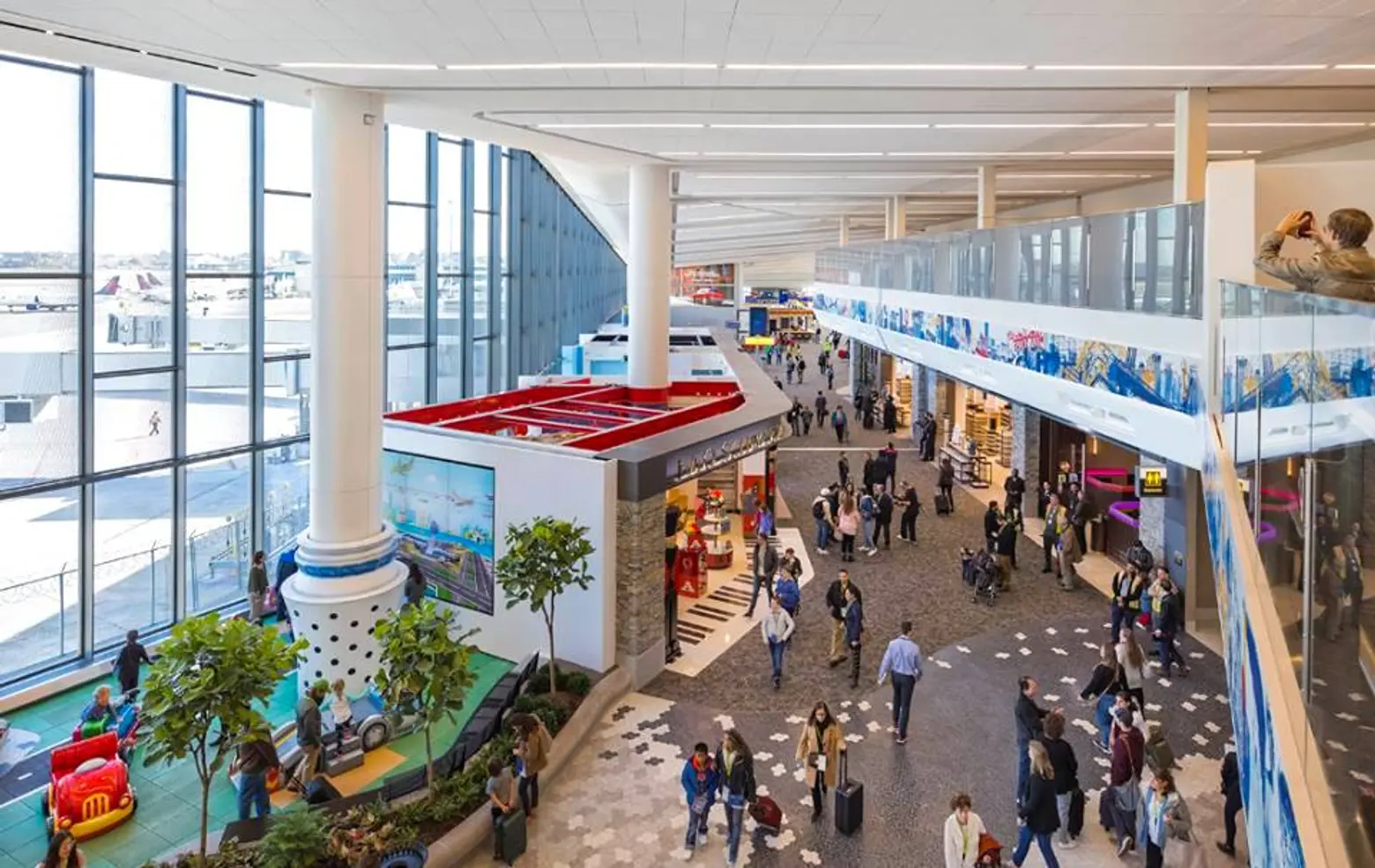 Four permanent artworks will transform LaGuardia Airport