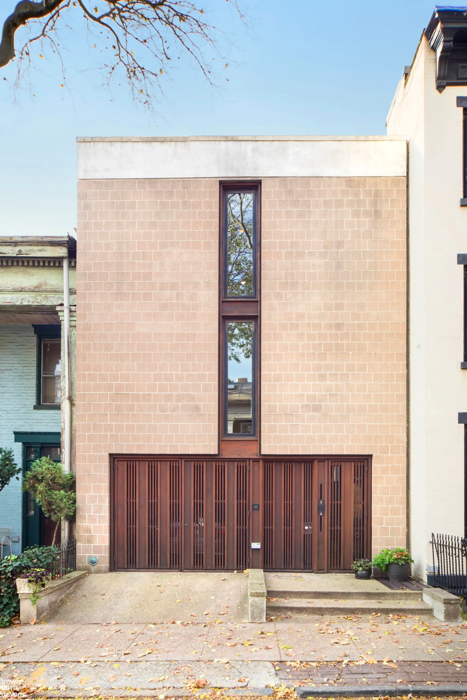 44 Willow Place, cool lisitings, merz architects, brooklyn heights, townhouses, modern houses, modern homes, modern architecture