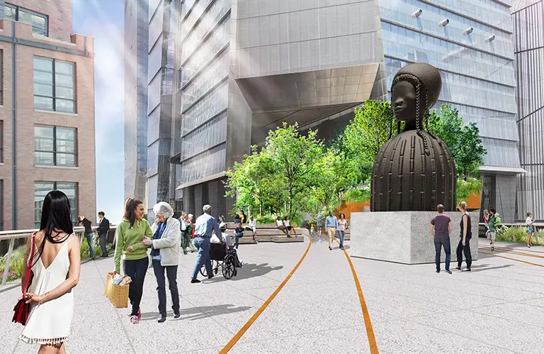The High Line Plinth will showcase public art as a gathering spot in the park’s newest section