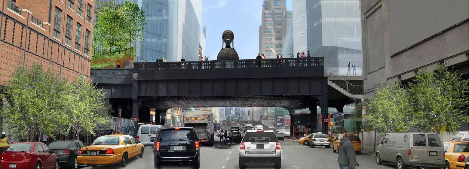 The Plinth, The Spur, High Line, james corner field operations, diller scofidio + renfro, simone leigh