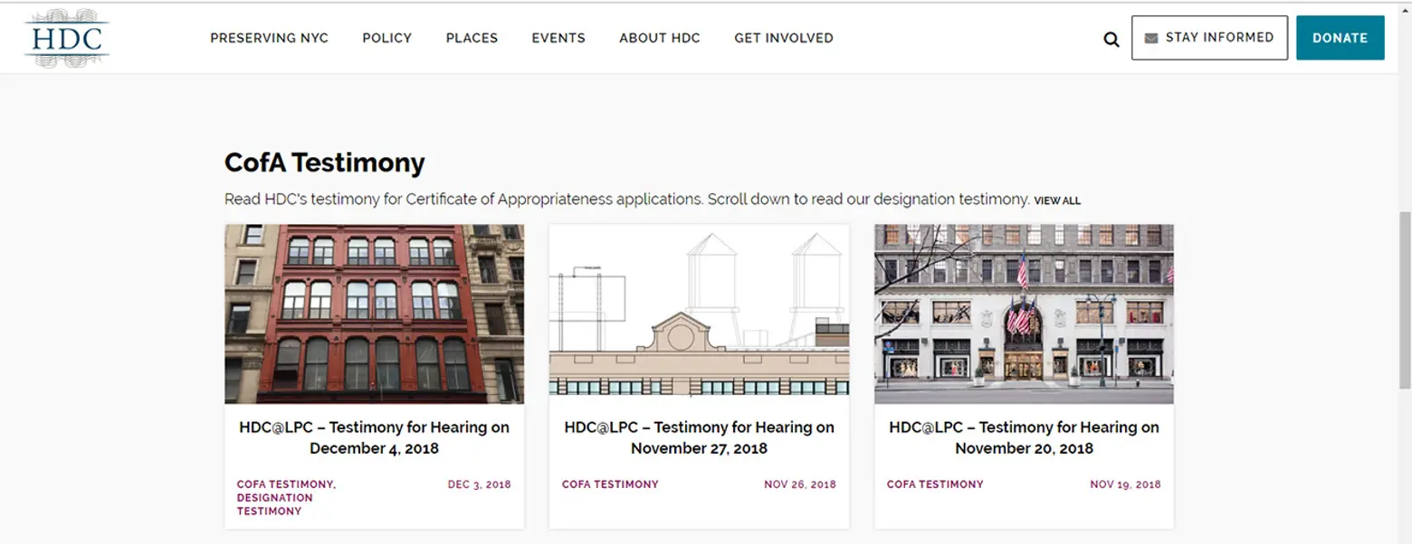 HDC, historic districts council, new york city landmarks, historic districts