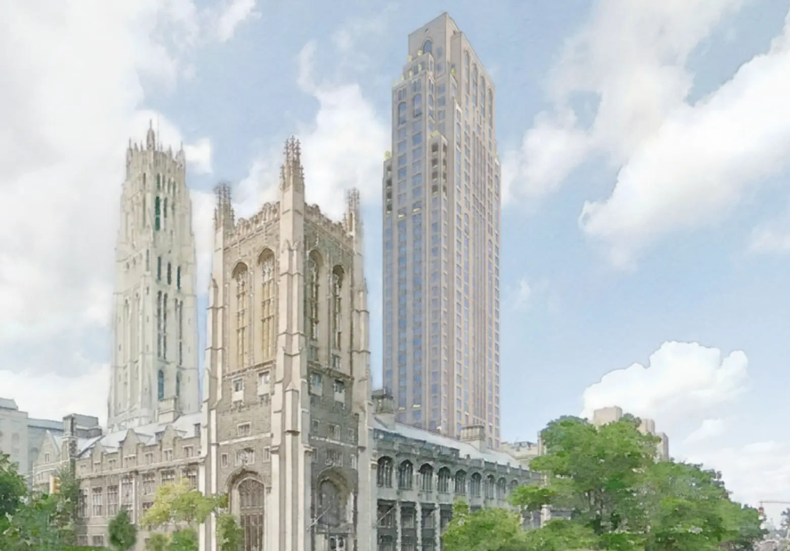 42-story condo will rise at Morningside Heights seminary; NYC traffic deaths hit lowest in a century
