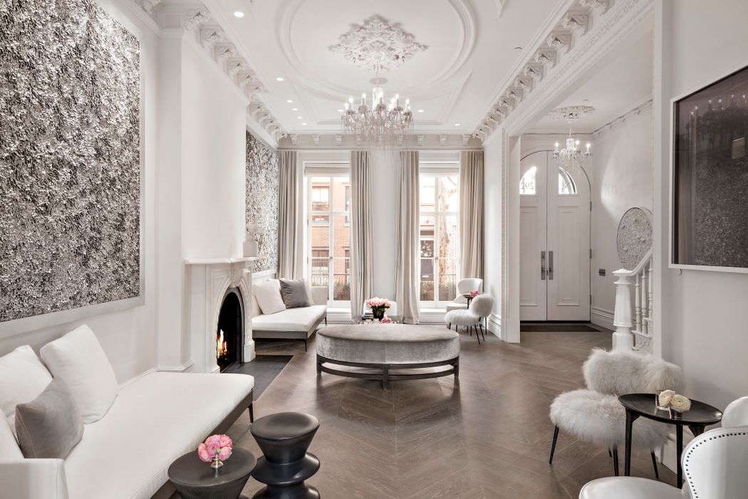 $18M West Village townhouse will be wearing white this season | 6sqft