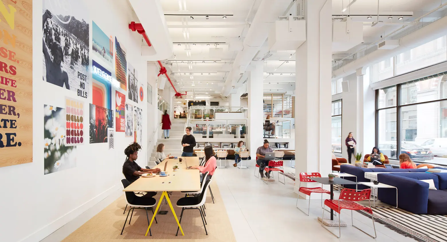 Rebranded WeWork opens an on-demand workspace and cafe in Flatiron