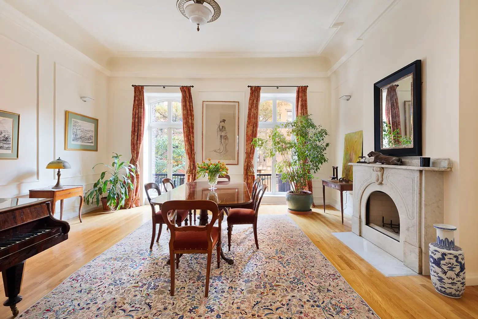 Asking $15M, one of the last Gramercy Park townhouses comes with keys to the park
