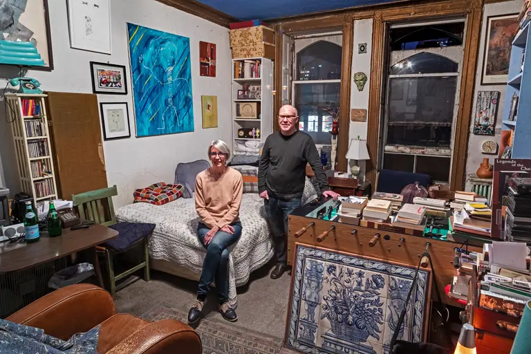Our 220sqft: This couple has made it work for 24 years in a Chelsea Hotel SRO