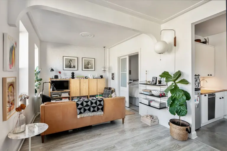 For $995K, this two-bedroom East Village co-op has a lot of potential–and a lot of stairs