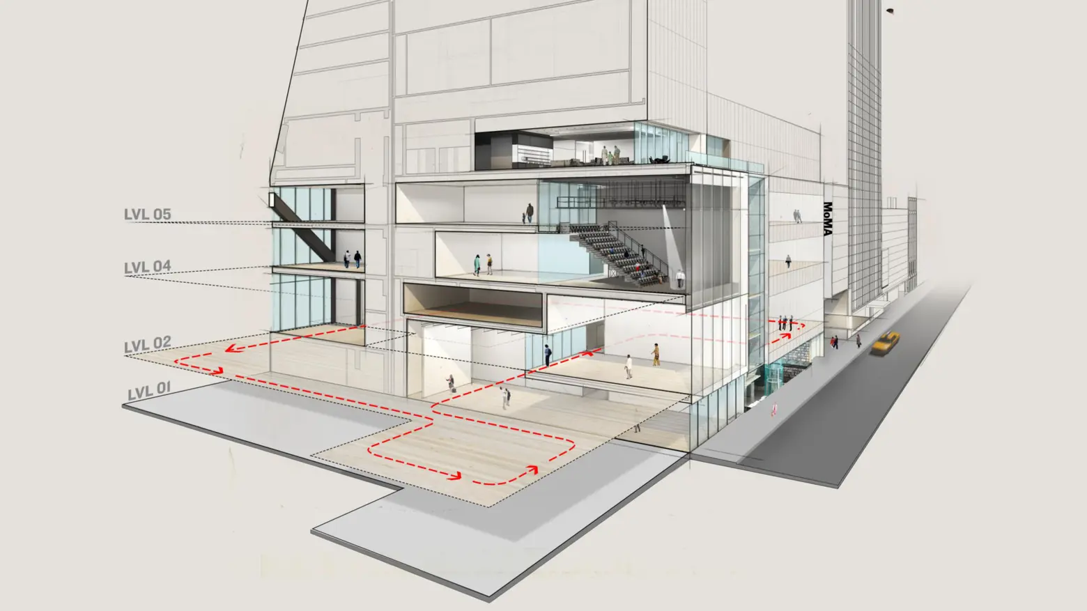 MoMA expansion, Diller Scofidio + Renfro, Gensler, Midtown