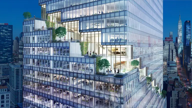 In Hudson Yards, Bjarke Ingels’ The Spiral is more than 50% leased as construction progresses