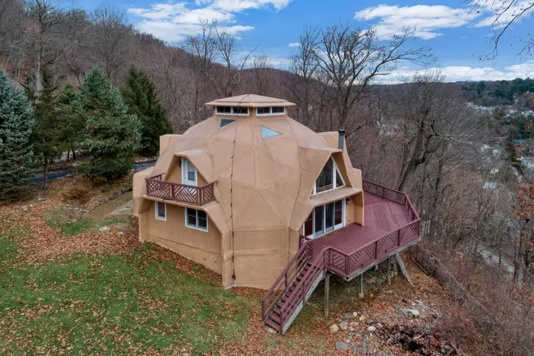 For $849K, this Westchester geodesic dome home offers energy efficiency and endless views