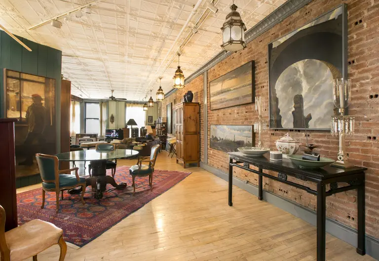 An unusual layout and original details paint a pretty picture at this $4.25M Soho artist’s loft